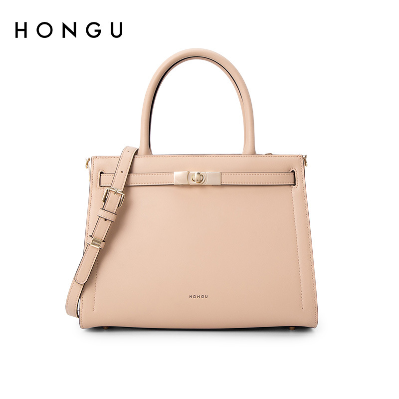 红谷包包女包2022新款女士时尚大气手提包牛皮大包单肩包大容量手拎包