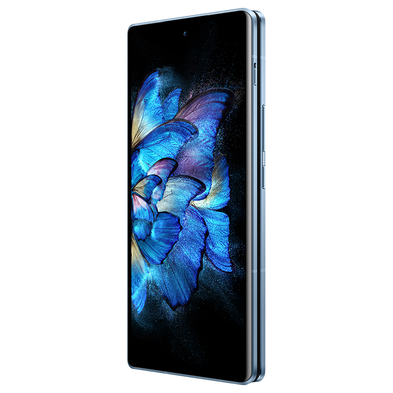 vivo X Fold 全新折叠屏旗舰 12GB+256GB 晴山蓝 全新一代骁龙8 航天级浮翼式铰链 2K+ 120Hz E5折叠巨幕5G手机