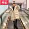 可莉允女童棉服2022新款冬装洋气中大童冬季棉袄儿童中长款羽绒炸街棉衣