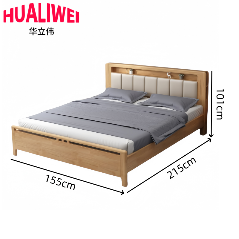 华立伟宿舍床1.8m张高清大图