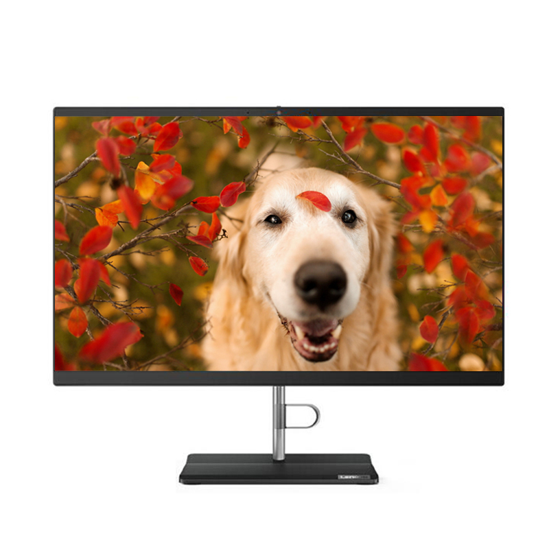 联想Lenovo扬天一体机S5450 商用办公家用电脑 i5-10400T 8G 1T+256G 2G独显 23.8英寸窄边框