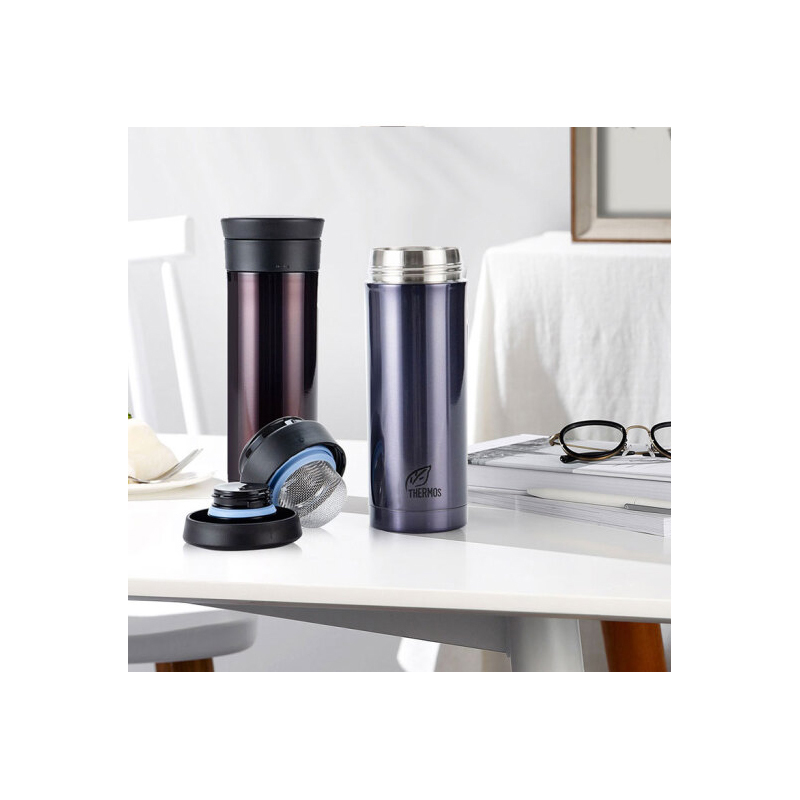膳魔師(THERMOS) 不锈钢真空保温茶滤杯CMK-501 单个装