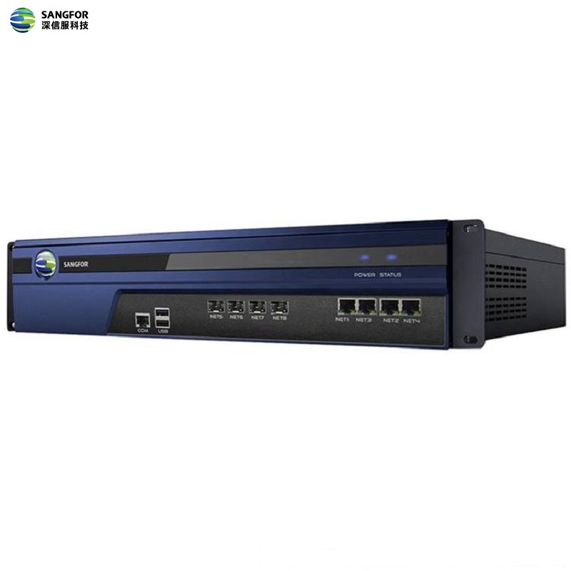 深信服 AC-1000-B1300-SN上网行为管理 吞吐3.6G 带宽300M 用户1500 含800准入 含安装