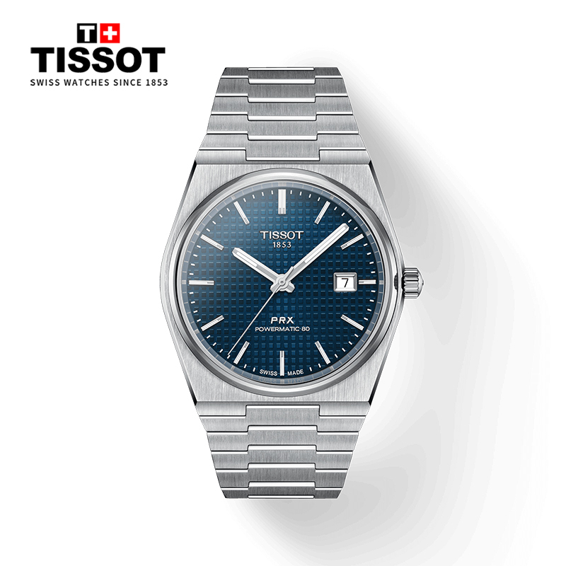 天梭(TISSOT)[HENRY刘宪华同款]PRX超级玩家系列 男表T137.407.11.041.00