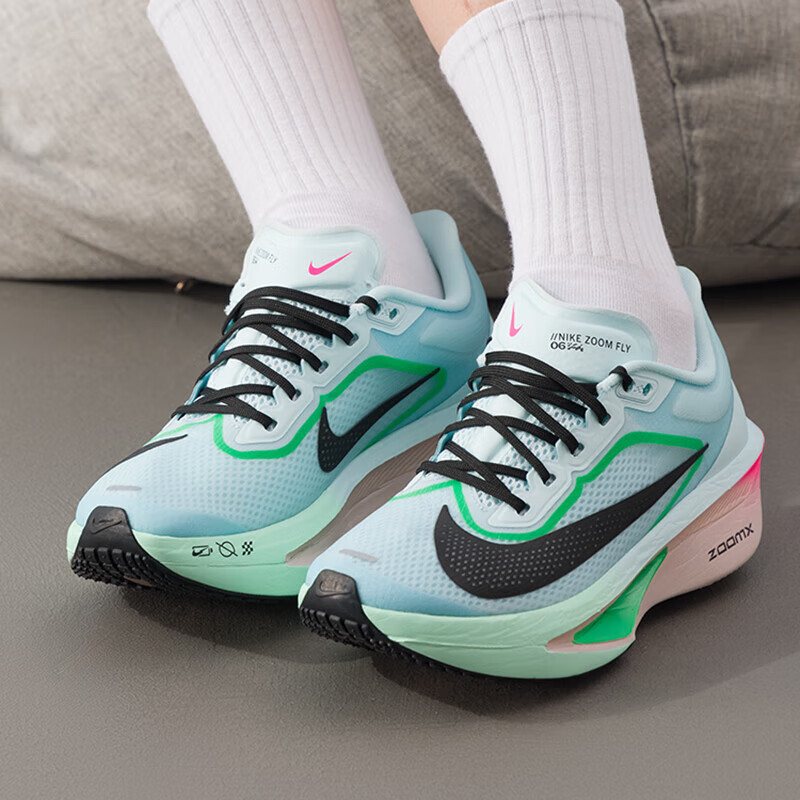 NIKE耐克女鞋新款秋季Zoom Fly 6舒适运动鞋缓震轻便透气跑步鞋FN8455-402 ZP