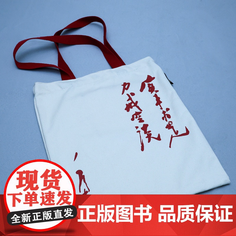 实事求是,力戒空谈帆布包[编译文创]毛泽东名言 尺寸32*38cm 通勤文艺有内袋 黑白两色高清大图
