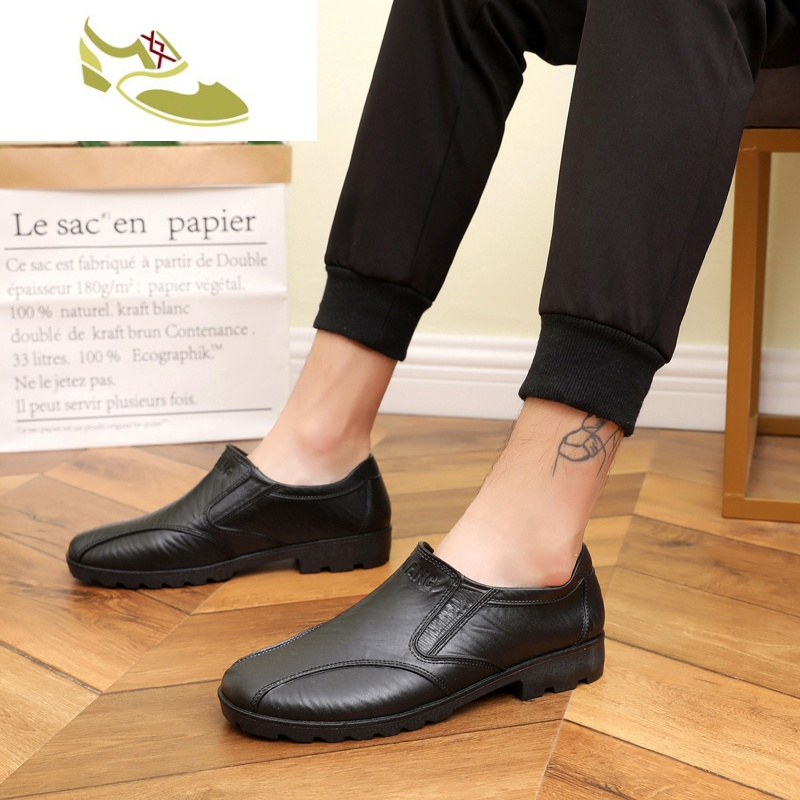 品牌男士低帮水鞋浅口防水时尚雨靴厨房防滑耐磨工作鞋劳保鞋短筒雨鞋