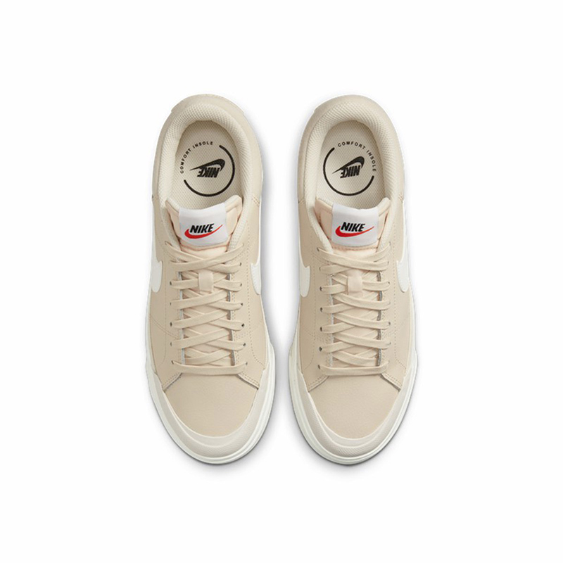 nike耐克女鞋court legacy lift复古百搭厚底休闲板鞋dm7590-200