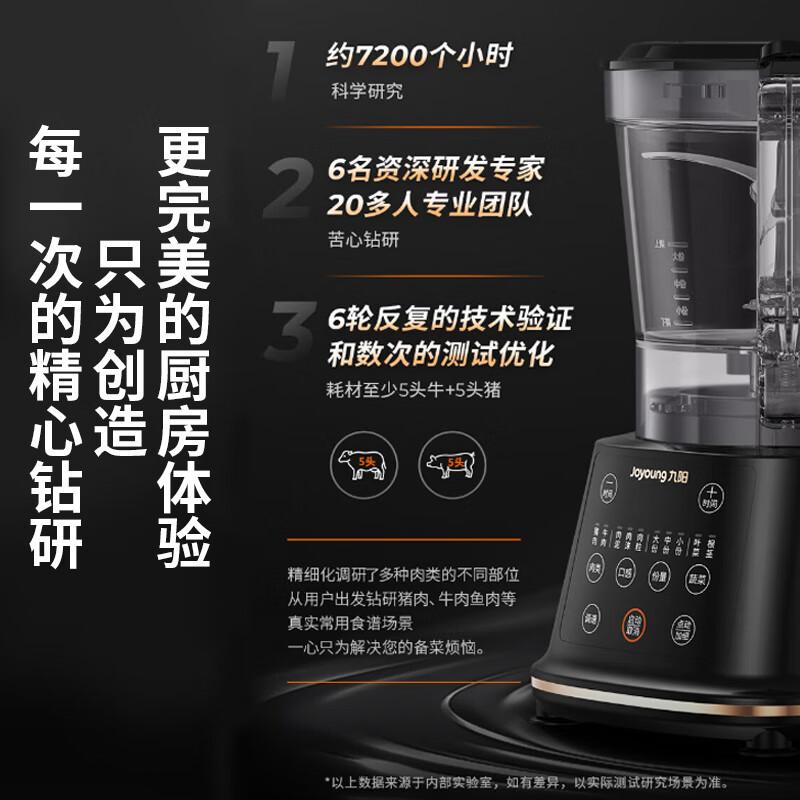 九阳(Joyoung)绞肉机家用电动多功能2.6L大容量一键智控 肉馅粗细可调碎肉机S30-LA598高清大图