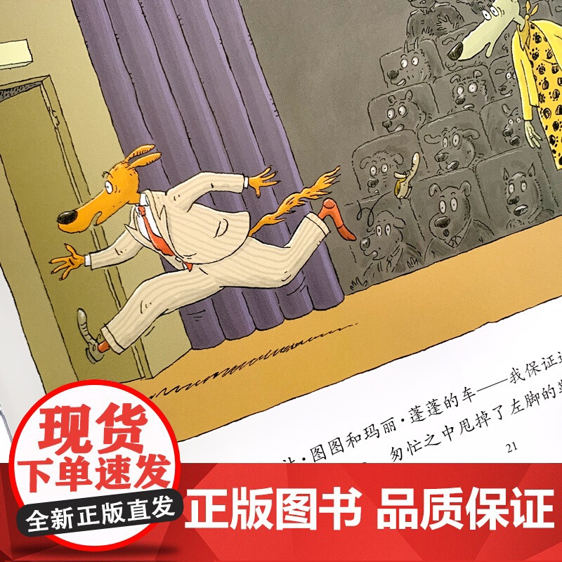 天才歌手汤姆 阿卡狄亚童书馆一个天才狗的励志传奇上海文化出版社高清大图