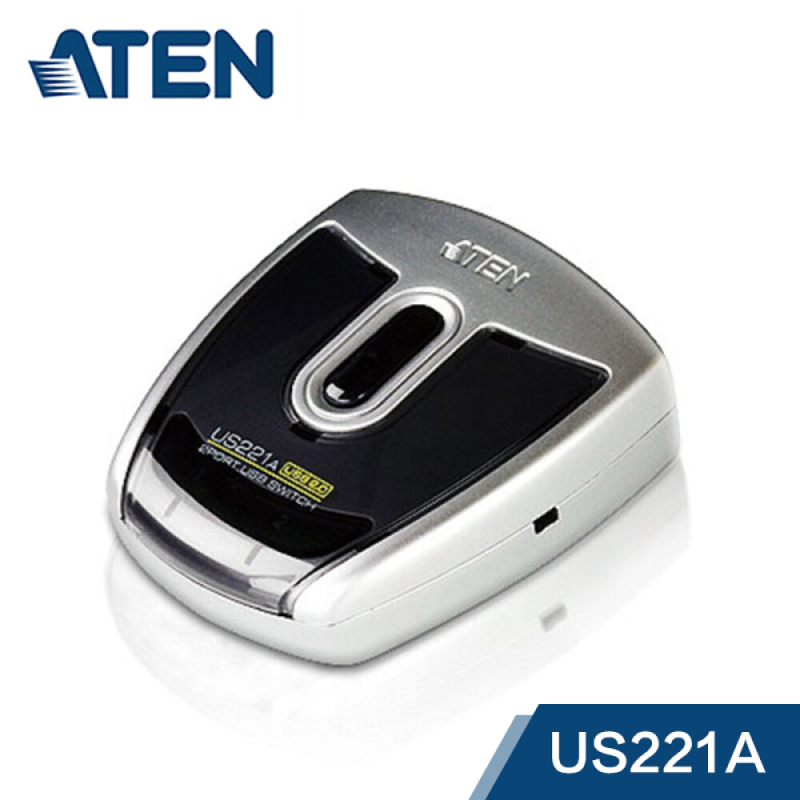 DTOTC宏正 US221A 2口USB打印机共享器 2进1出 电脑USB切换器 共享器