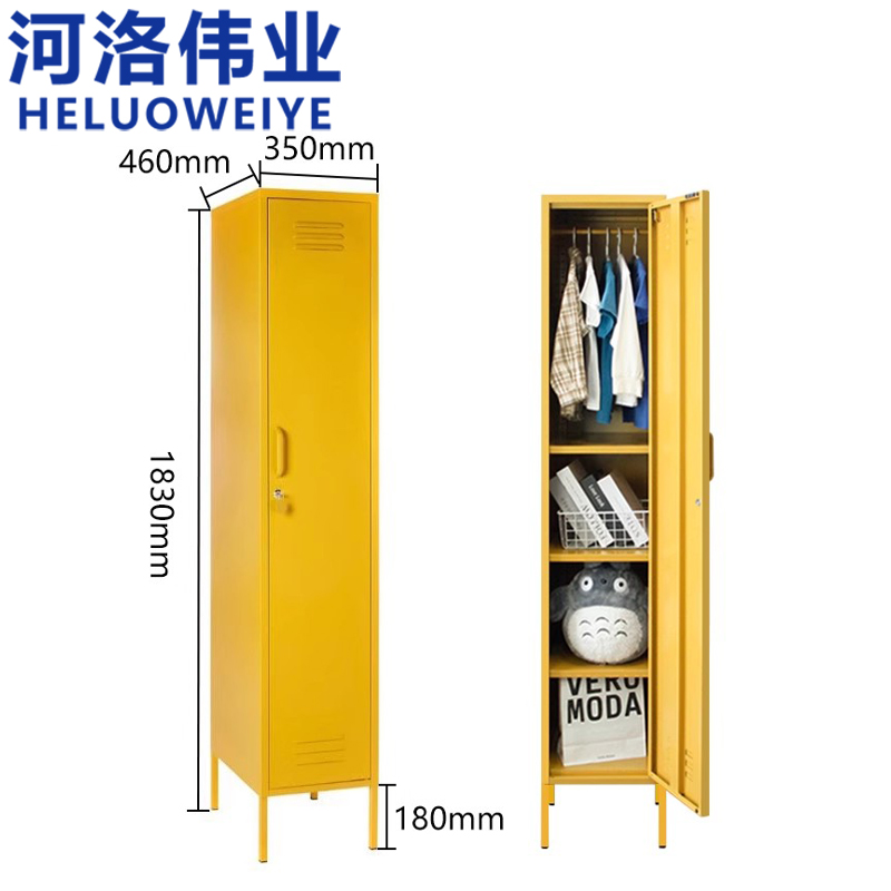 河洛伟业衣柜单门台高清大图