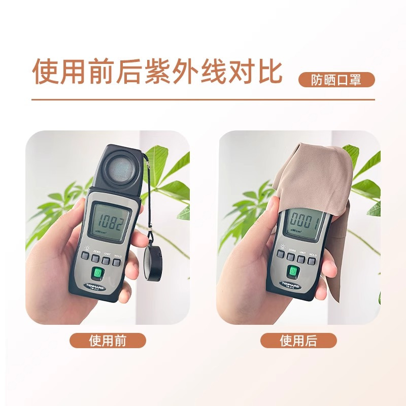 三个装[灰+灰+灰]亲肤绒保暖口罩 [正版]秋冬保暖护眼角口罩女3d立体无痕冰丝防晒面罩防紫外线透气显脸小
