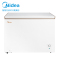 美的(Midea)301升 家用商用卧式大冷冻力囤货冰柜多档调温 冷藏冷冻转换冷柜 卧式冰箱BD/BC-301KM(E)