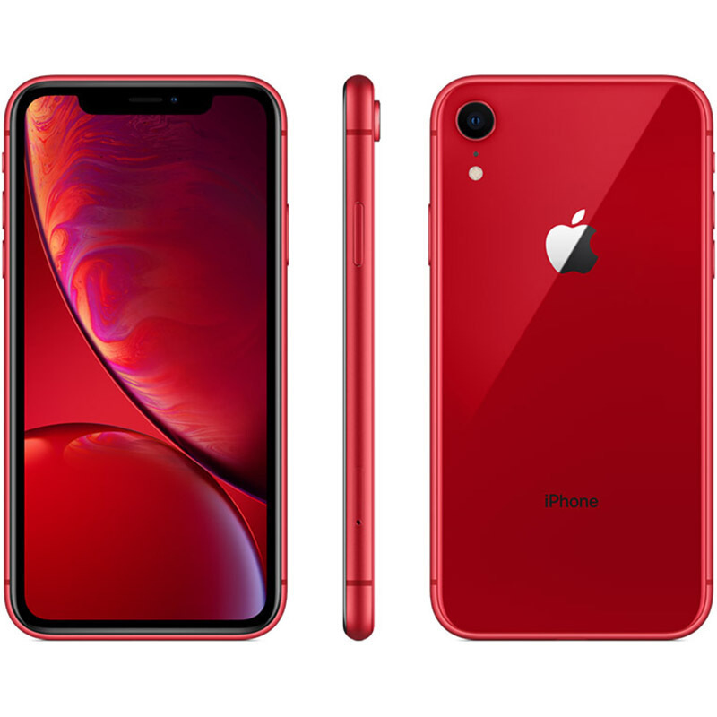 [原装正品]Apple/苹果 iPhone XR 移动联通电信 全网通4G 智能手机 美版有锁 裸机 64GB 红色