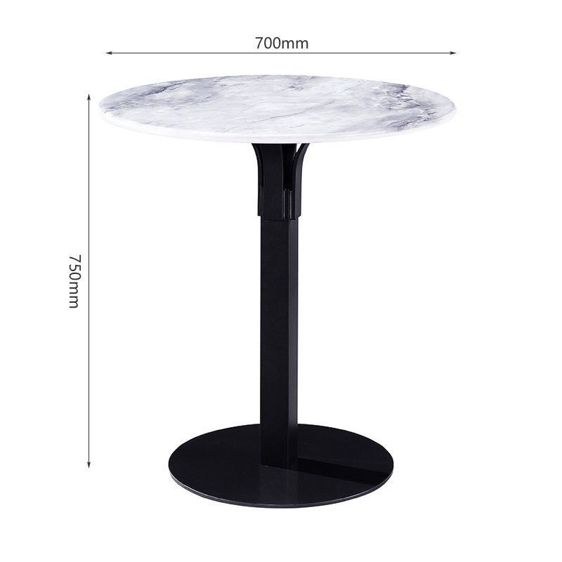 中豫鑫泽ZYXZ-VC4120103 圆桌小户型家用桌简约接待洽谈桌高清大图