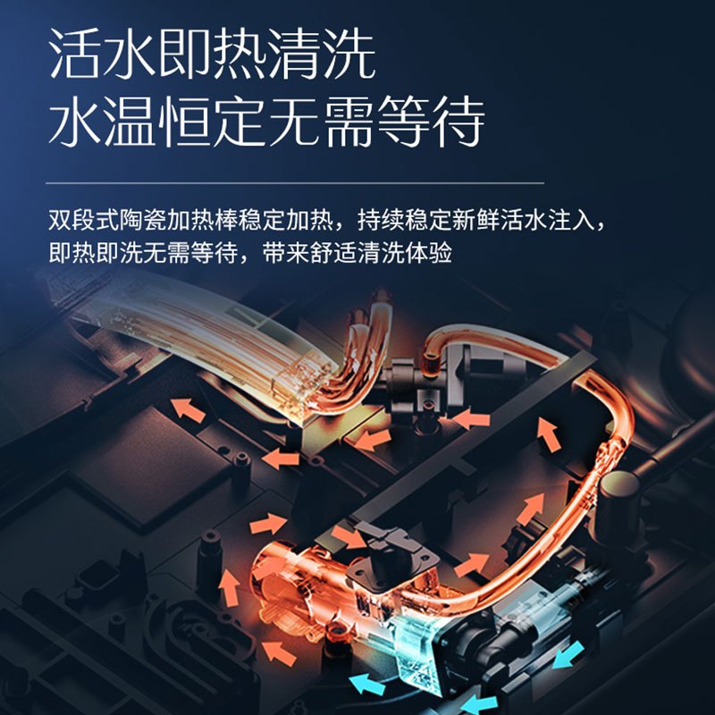 法恩莎(FAENZA)FEA15智能马桶 小户型全自动加热超旋式冲洗抗菌水质净化坐便器