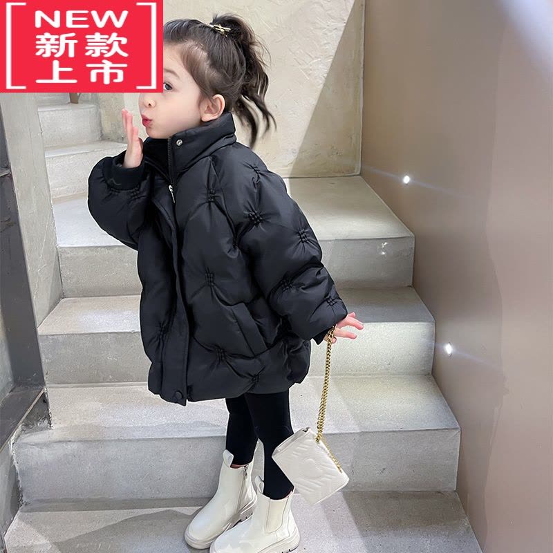 可莉允女童棉服一岁宝宝棉衣冬季加厚2022新款洋气冬款棉袄儿童外套冬装图片