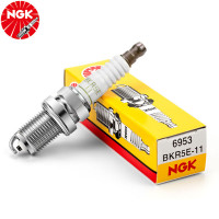 NGK镍合金火花塞 BKR5E-11 6953 单支装 适用于比亚迪吉利中华海马马自达三菱