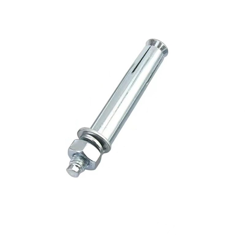 伟鹏双兴 4.8级国标镀锌膨胀螺丝螺栓 M10*120mm/个高清大图