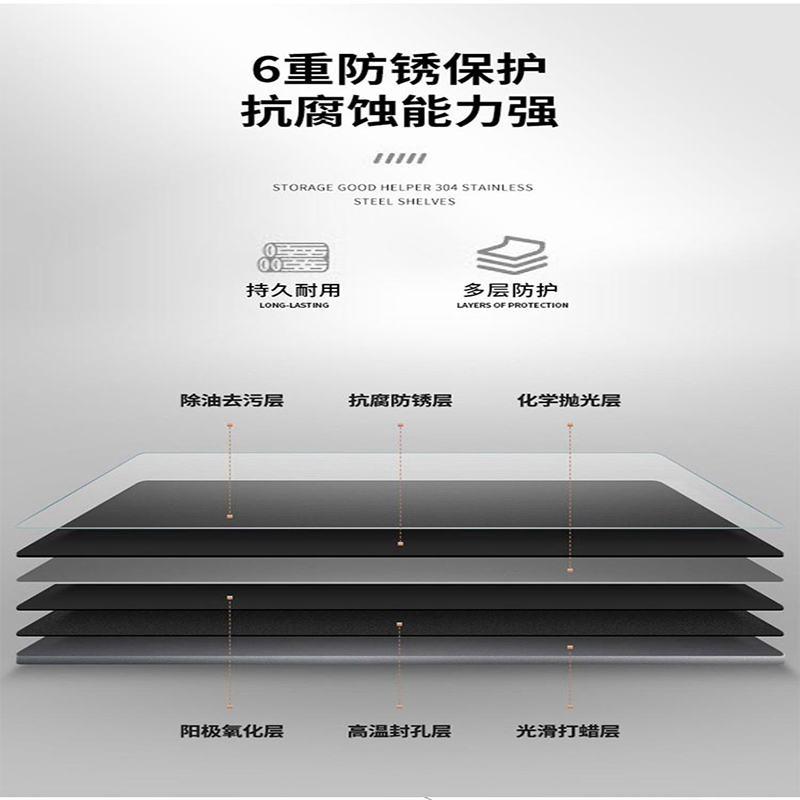 聚越唐多功能创意壁挂搁板置物架简约北欧风可调节层板设计客厅收纳架高清大图