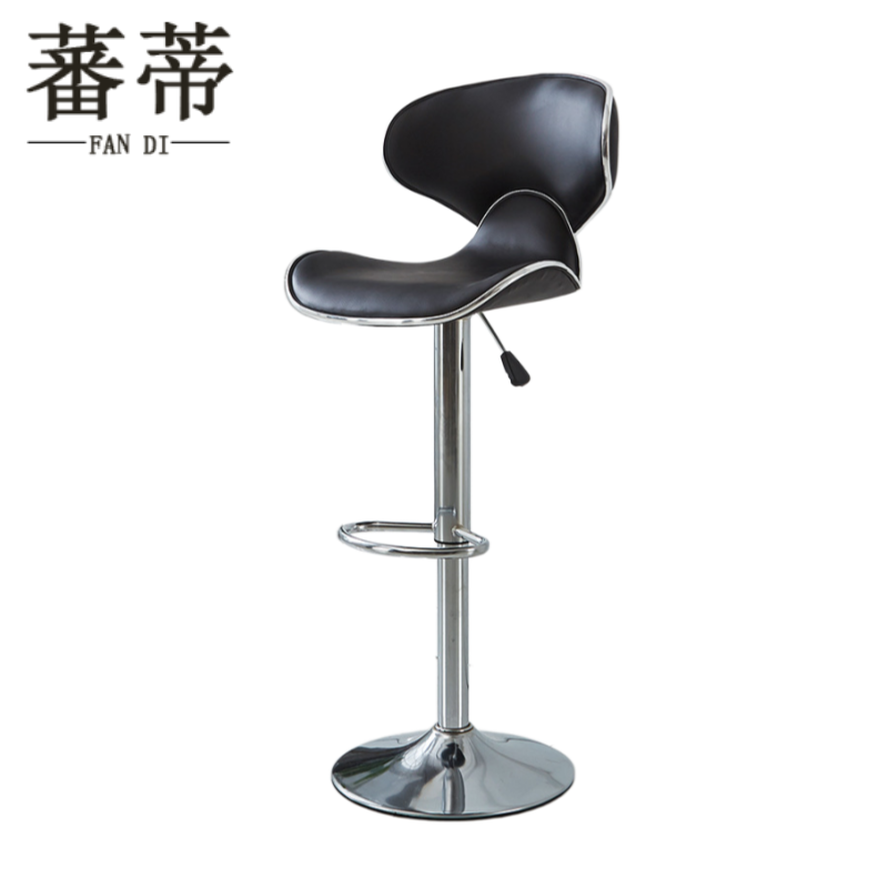 蕃蒂 椅子 黑色高脚47*34*60-80cm 把高清大图