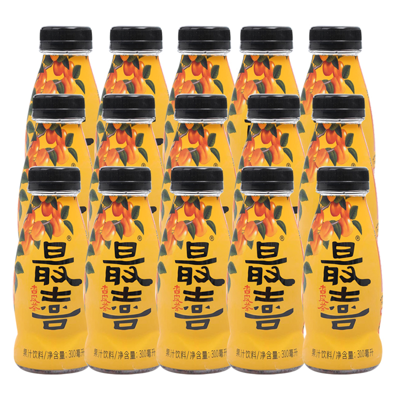 最喜 杏皮茶经典款310ml*15瓶装 果味饮料敦煌杏皮水含黄酮0脂网红果汁整箱