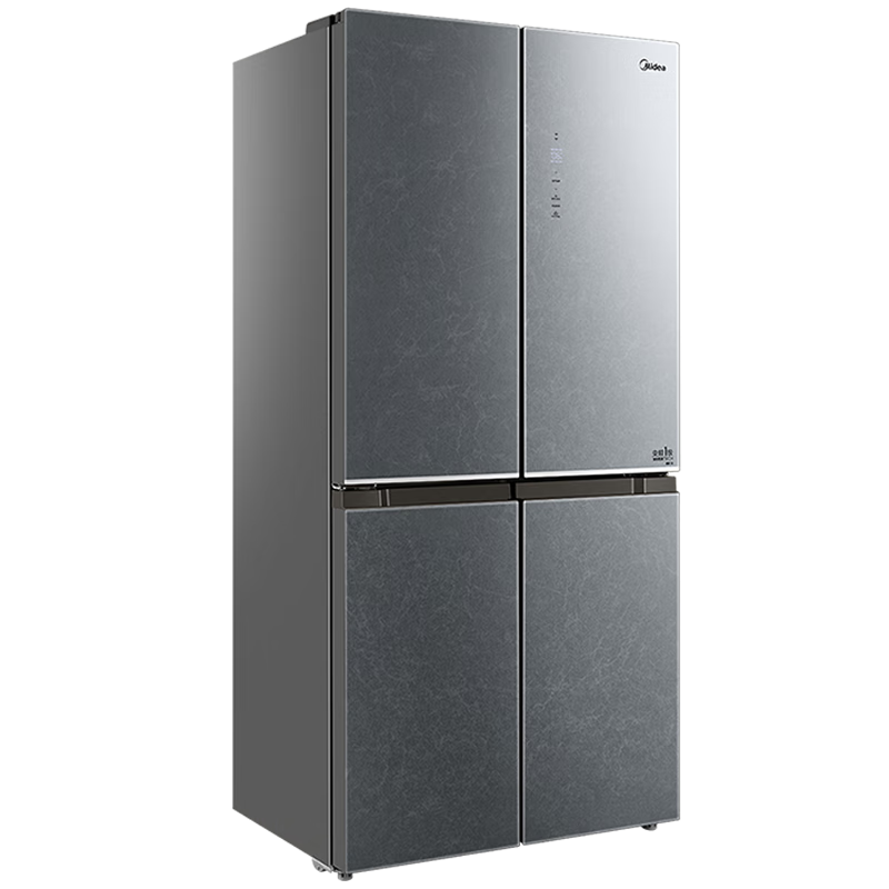 美的(midea)BCD-480WSGPZM(E) 480L十字门一级智能变频风冷无霜大容量冰箱墨兰灰-观澜
