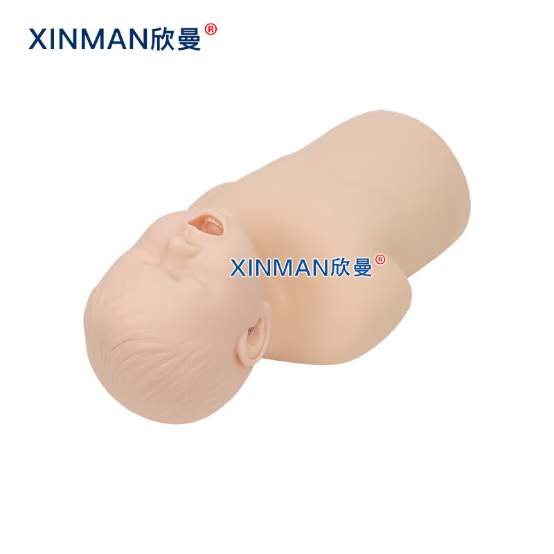 欣曼科教 儿童气道梗塞海姆立克训练模拟人 幼儿窒息模型XM-CPR139A高清大图