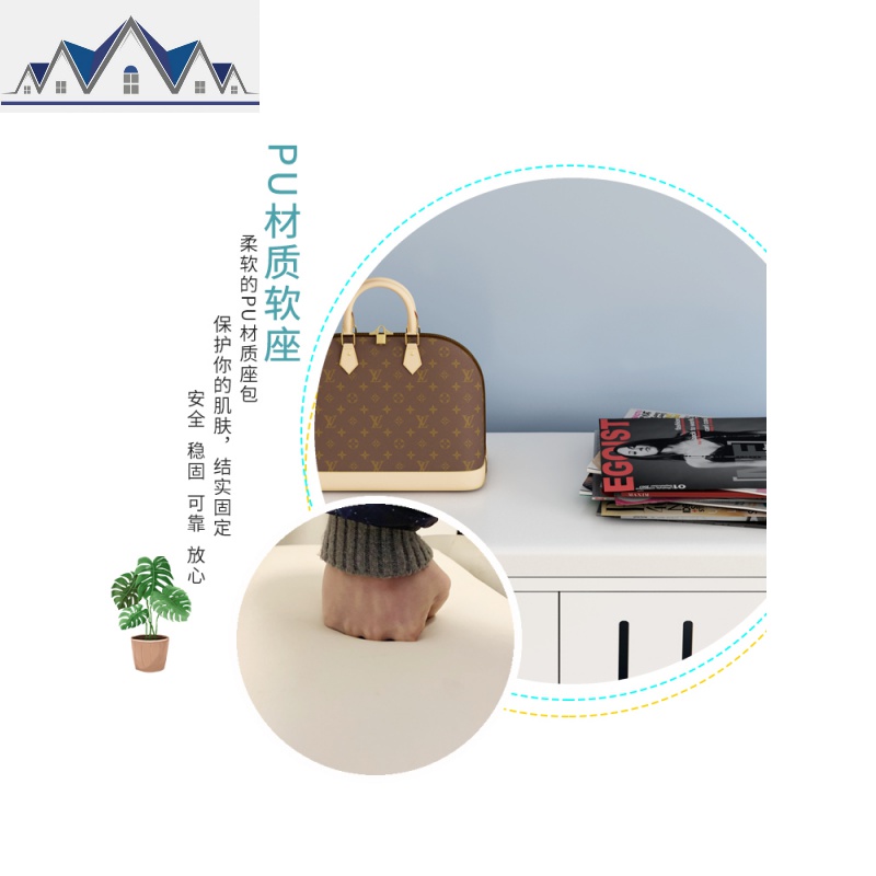 多功能现代经济型可坐换鞋凳柜家用口进简易穿鞋凳子收纳鞋架 三维工匠高清大图