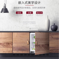 丹麦诗凯麦scandomestic嵌入式BUK130AS冰箱家用小冰箱 冷藏款
