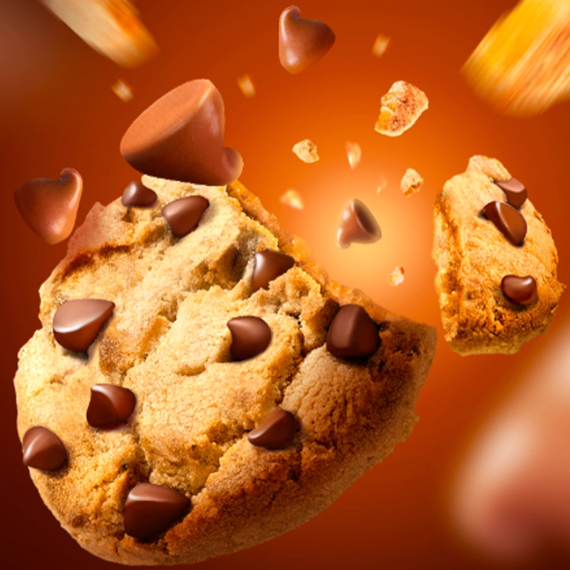 趣多多香脆曲奇浓浓巧克力味85g*3香浓酥脆曲奇饼干小吃休闲零食高清大图