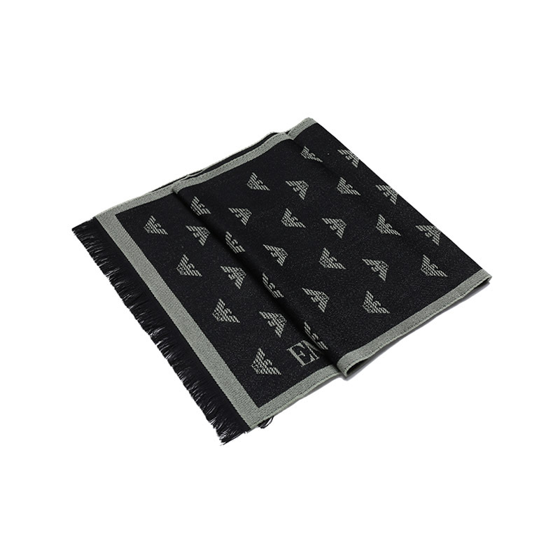 阿玛尼emporioarmani男士绵羊毛保暖围巾625009cc306