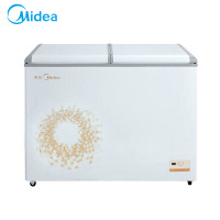 美的（Midea） BCD-311VEM 311升卧式大容量双温双室冰柜 冷冻柜冷藏柜 家用商用冷柜