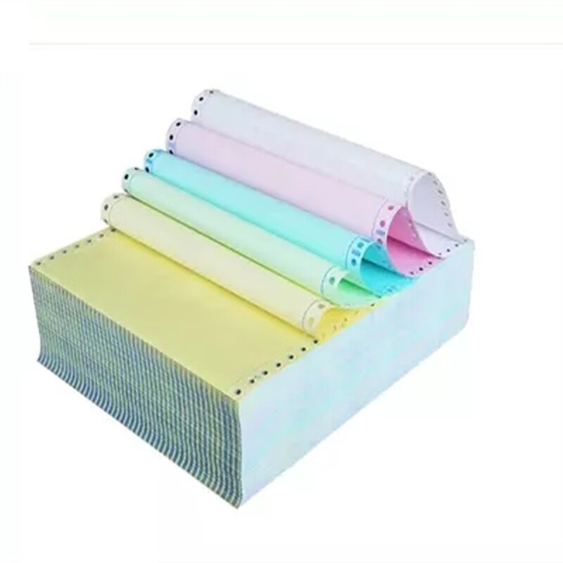 天章(TANGO) 乐活天章 针式电脑打印纸 五联三等分撕边241-5 1000页 单位:盒高清大图