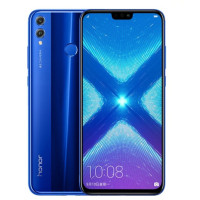 荣耀(honor）8X 4GB+64GB 魅海蓝 全网通版 移动联通电信4G手机