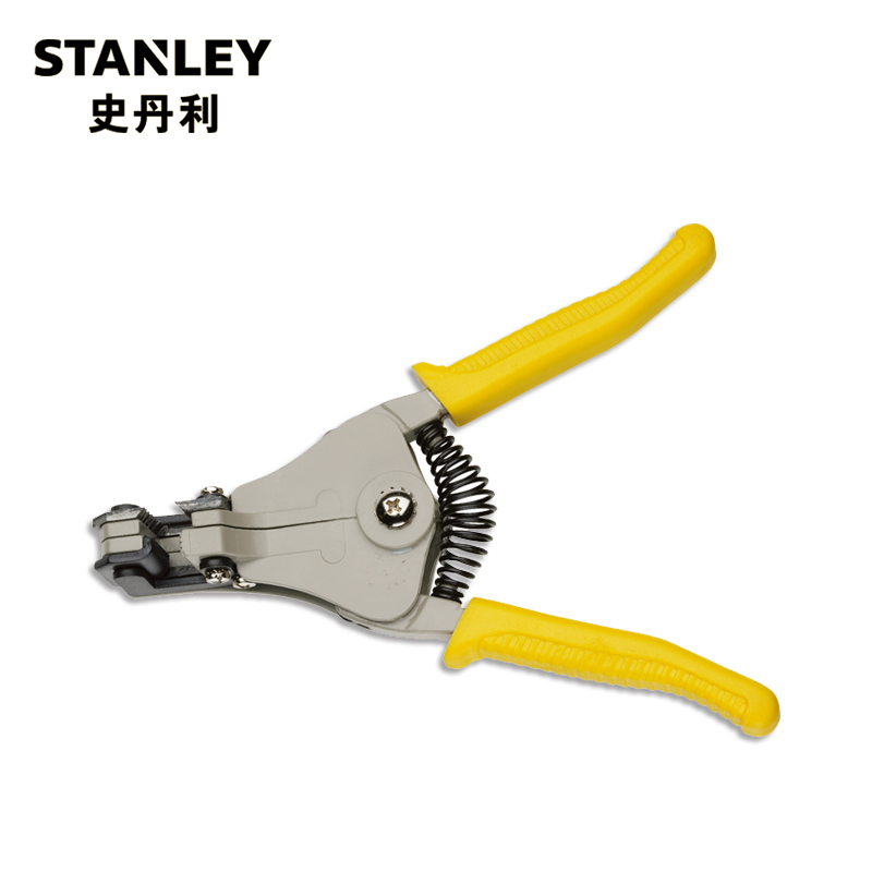 史丹利电子电工工具剥线钳84-318-23C自动剥线钳1-3.2mm