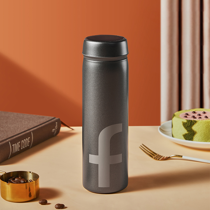 炊大皇水杯时尚简约不锈钢保温杯便携大容量茶水分离泡茶杯