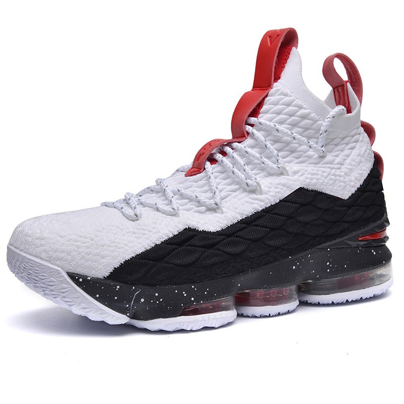 詹姆斯15代lbj16lebron鸳鸯战靴士兵11联名欧文4篮球鞋男鞋运动鞋黑白