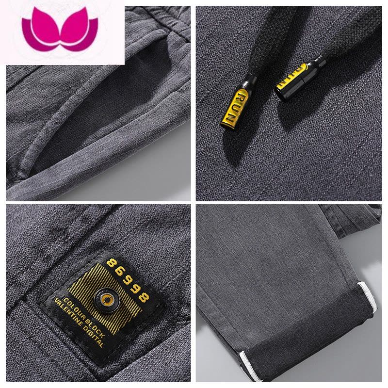 七斓2023新款小直筒牛仔长裤男士夏季薄款款休闲裤男裤子男款男装图片