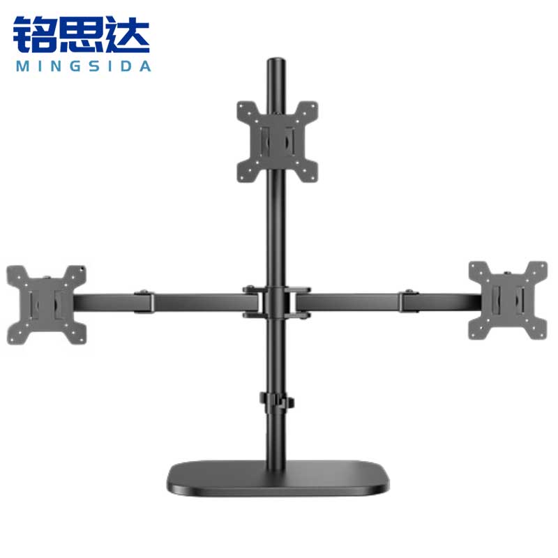 铭思达显示器支架三屏底座款个高清大图