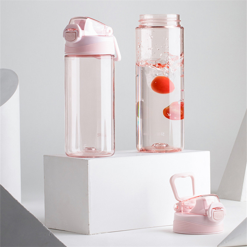茶花chahua维力特运动水杯m050002粉色亮灰色