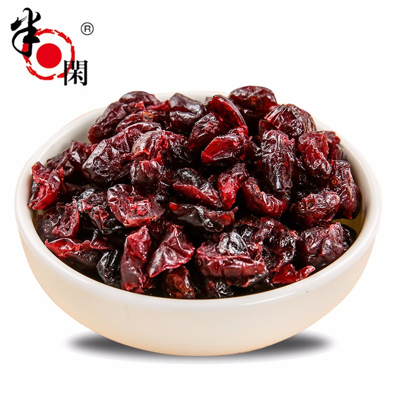 半日闲 蔓越莓干106g 果干果脯蜜饯小吃零食