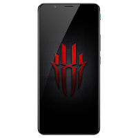 【可领劵4张+碎屏保】nubia/努比亚 红魔 8GB+128GB 曜石黑 移动联通电信4G全网通 骁龙835 全面屏6.0英寸 游戏娱乐指纹识别 智能电竞游戏手机