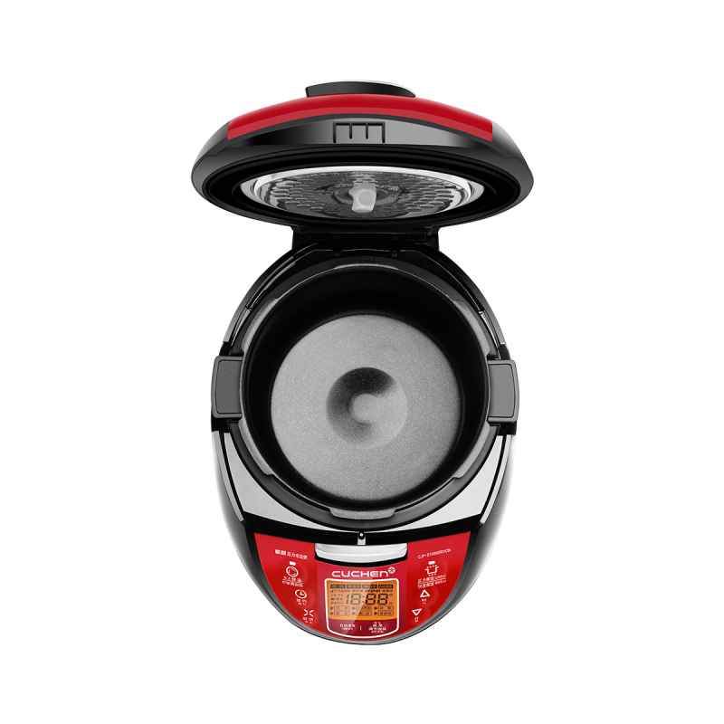酷晨(CUCHEN)韩国5L电饭煲高压力智能多功能电饭锅家用1-3-5人 CJP-E1006DRVCN 黑红