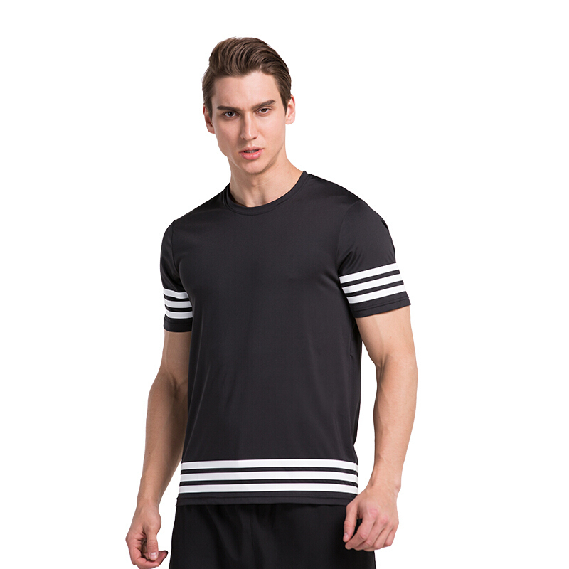 运动上衣男篮球训练健身衣秋冬跑步速干衣弹力压缩上衣短袖t恤