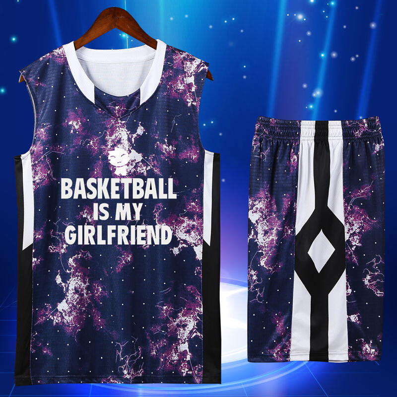 篮球服套装男球衣定制运动背心篮球队服学生训练服双面篮球服印字
