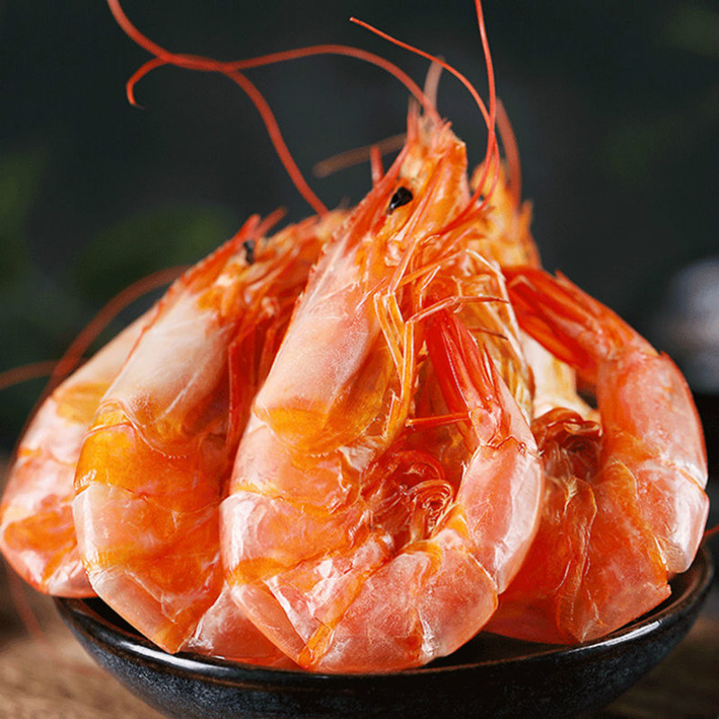 烤虾干海鲜特产干货大号对虾干货孕妇宝宝即食虾零食