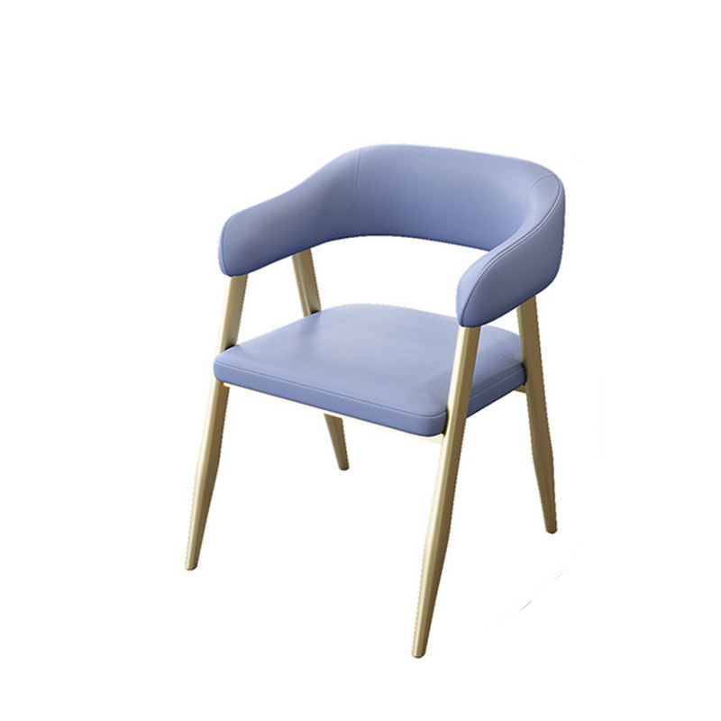 质凡轻奢餐厅靠墙椅子餐椅 54*51*75cm高清大图