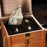 鹏程汤家老坊 酱香型白酒 53度 500ml*4 木箱装